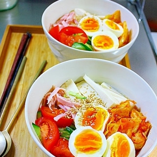 高野豆腐いり＊盛岡冷麺